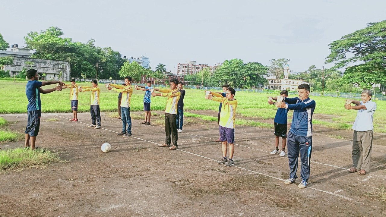 Barishal branch warming up