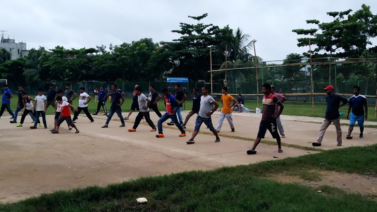 Uttara branch warming up